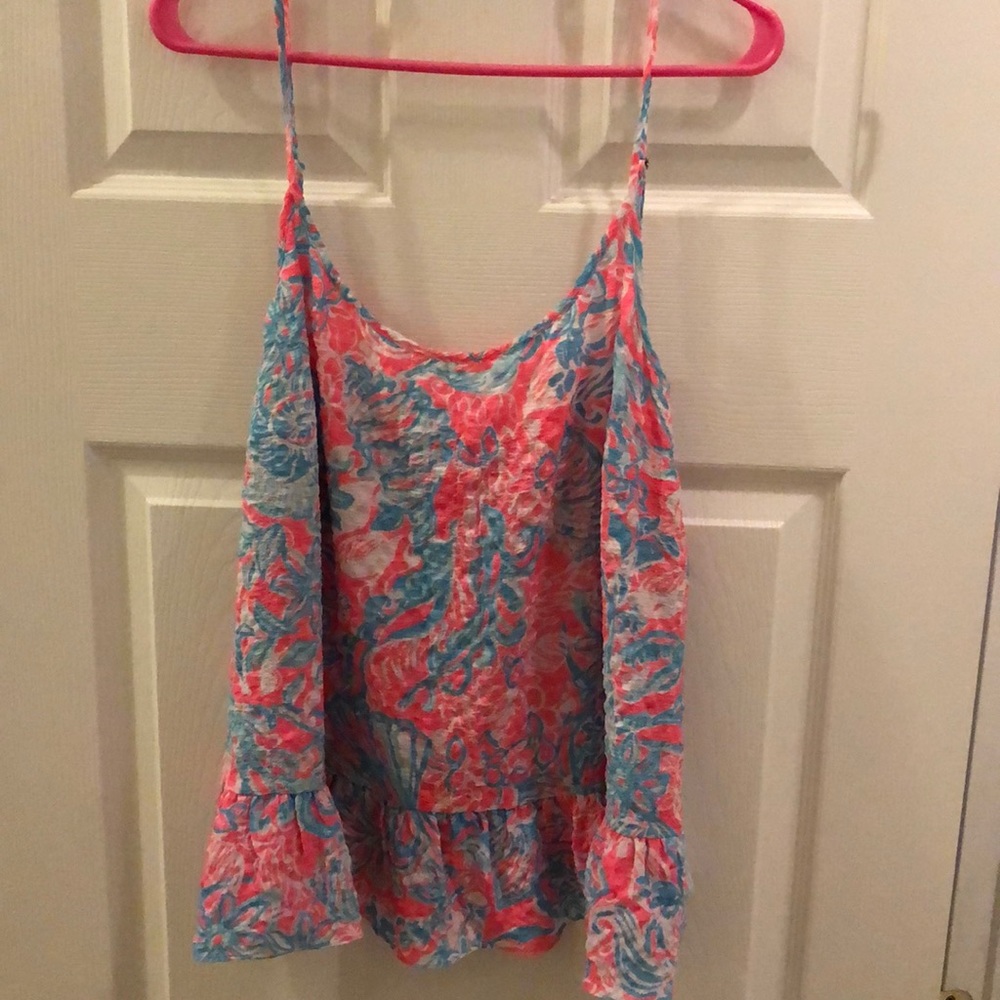 Lilly Pulitzer spaghetti strap top